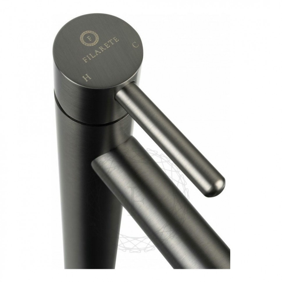 Смеситель для раковины FILARETE Roun FL6020, графит