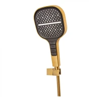 Душевая система скрытого монтажа Hansberge H6075, матовое золото