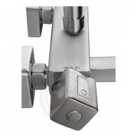 Душевая система FILARETE FL2050 с термостатом, никель