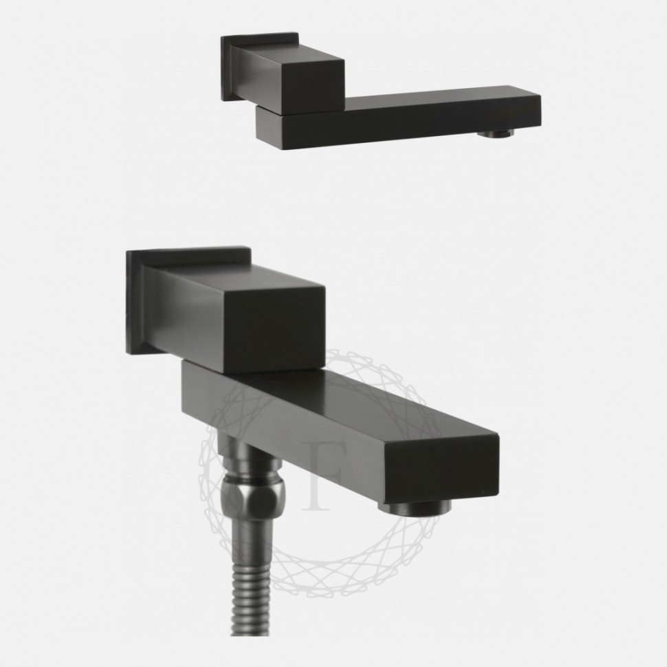 Душевая система скрытого монтажа FILARETE Fing FL1040, графит