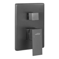 Душевая система скрытого монтажа Hansberge H6075, графит