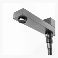 Душевая система скрытого монтажа Hansberge H6075, графит