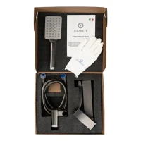 Смеситель для ванны с душем FILARETE Waterfall FL2110, графит