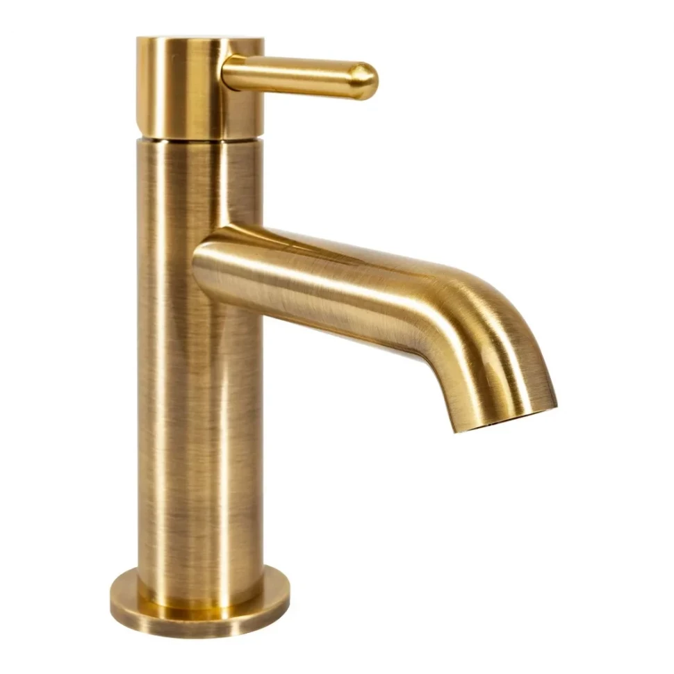 Смеситель для раковины стандартный Hansberge H1031, бронза