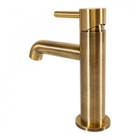 Смеситель для раковины стандартный Hansberge H1031, бронза