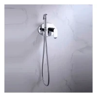 Смеситель встраиваемый с гигиеническим душем Grocenberg GB003, хром