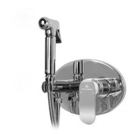 Смеситель встраиваемый с гигиеническим душем Grocenberg GB003, хром