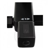 Душевая система FILARETE FL2050 с термостатом, черный матовый