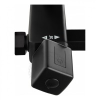 Душевая система FILARETE FL2050 с термостатом, черный матовый