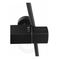 Душевая система FILARETE FL2050 с термостатом, черный матовый