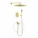 Душевая система скрытого монтажа FILARETE Fing FL1040, матовое золото