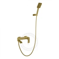 Смеситель для ванны с душем FILARETE Waterfall FL2110, матовое золото