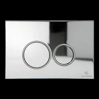 Инсталляция для унитаза с кнопкой для смыва Grocenberg GS3050-KP3090CR, хром