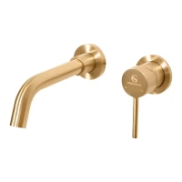 Смеситель встраиваемый для раковины Grocenberg GB511, бронза