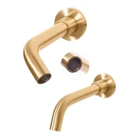 Смеситель встраиваемый для раковины Grocenberg GB511, бронза