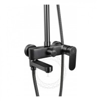 Душевая система FILARETE Retta FL2030, графит