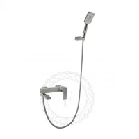 Смеситель для ванны с душем FILARETE Waterfall FL2110, никель