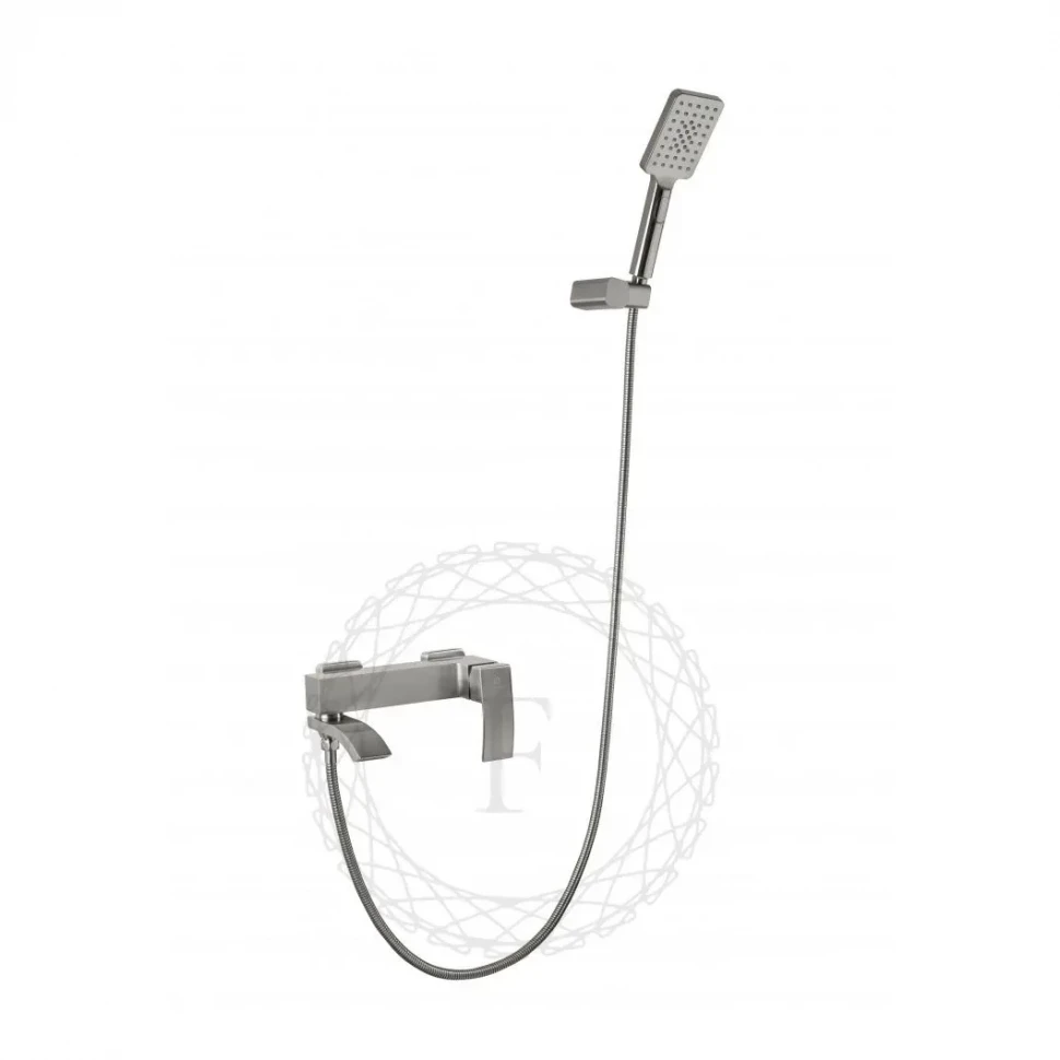Смеситель для ванны с душем FILARETE Waterfall FL2110, никель