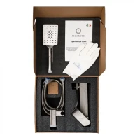 Смеситель для ванны с душем FILARETE Waterfall FL2110, никель