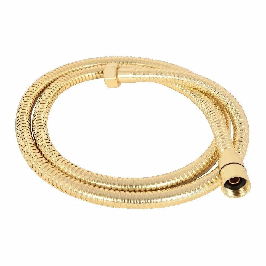 Шланг для гигиенического душа 120 см Grocenberg GB07028-1.2, золото глянец Шланг для гигиенического душа 120 см Grocenberg GB07028-1.2, золото глянец