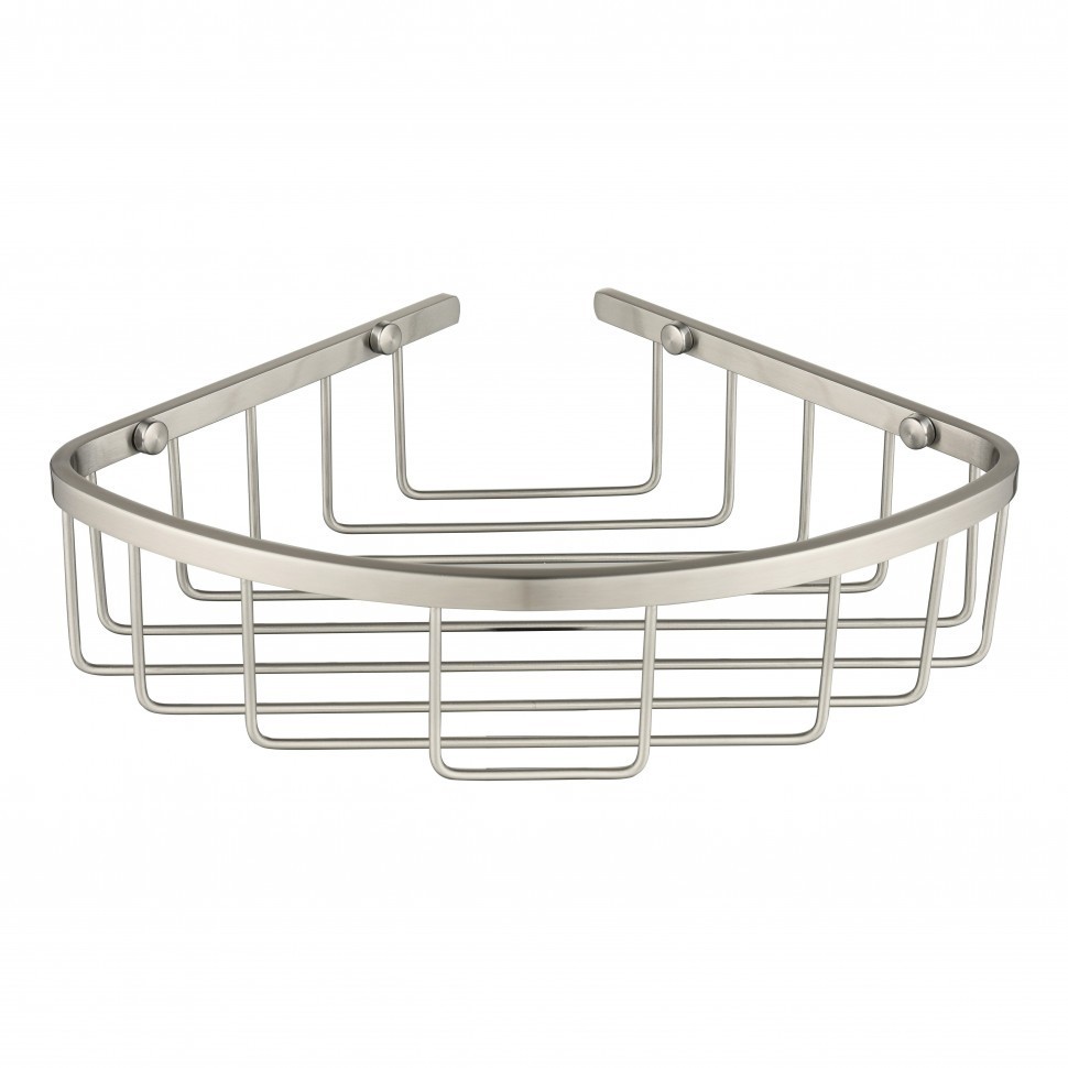 Полка корзина угловая Grocenberg AC0097NK, никель