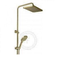 Душевая система FILARETE Retta FL2030, матовое золото