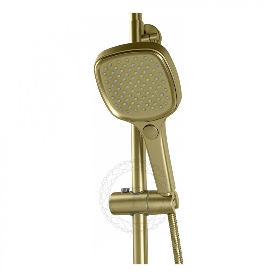 Душевая система FILARETE Retta FL2030, матовое золото