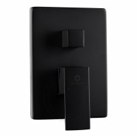 Душевая система скрытого монтажа FILARETE Fing FL1040, черный матовый