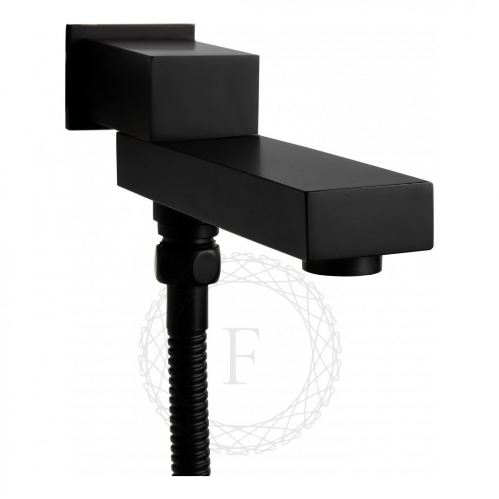 Душевая система скрытого монтажа FILARETE Fing FL1040, черный матовый