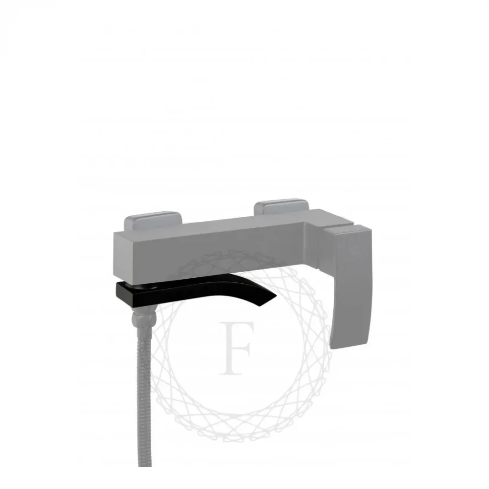 Смеситель для ванны с душем FILARETE Waterfall FL2110, черный матовый