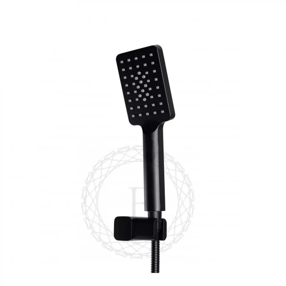 Смеситель для ванны с душем FILARETE Waterfall FL2110, черный матовый