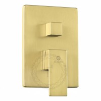 Душевая система скрытого монтажа FILARETE Fing FL1043, матовое золото