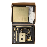 Душевая система скрытого монтажа FILARETE Fing FL1043, матовое золото