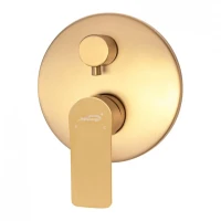 Душевая система скрытого монтажа Hansberge H6090, матовое золото