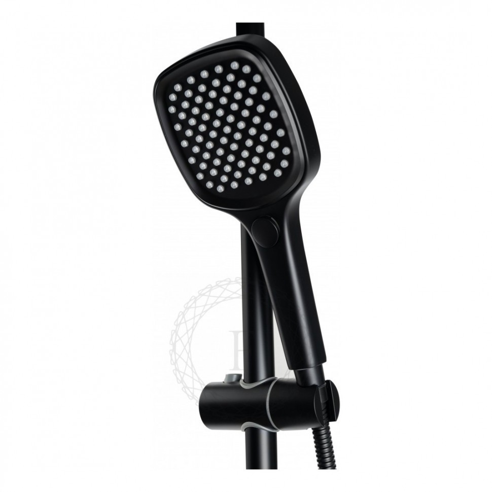 Душевая система FILARETE Retta FL2030, черный матовый