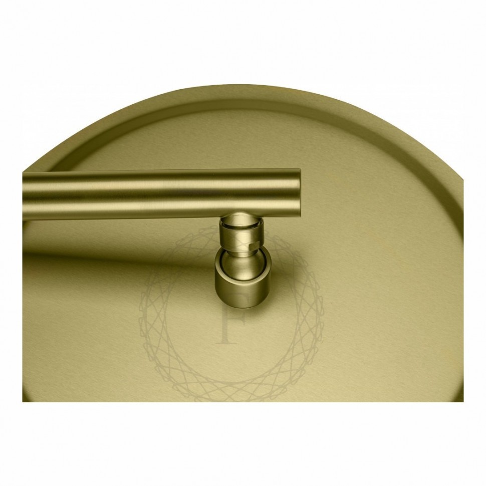 Душевая система скрытого монтажа FILARETE Roun FL1020, матовое золото