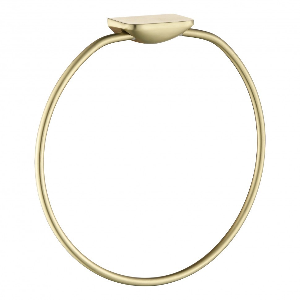 Кольцо для полотенец Grocenberg AC0063, матовое золото