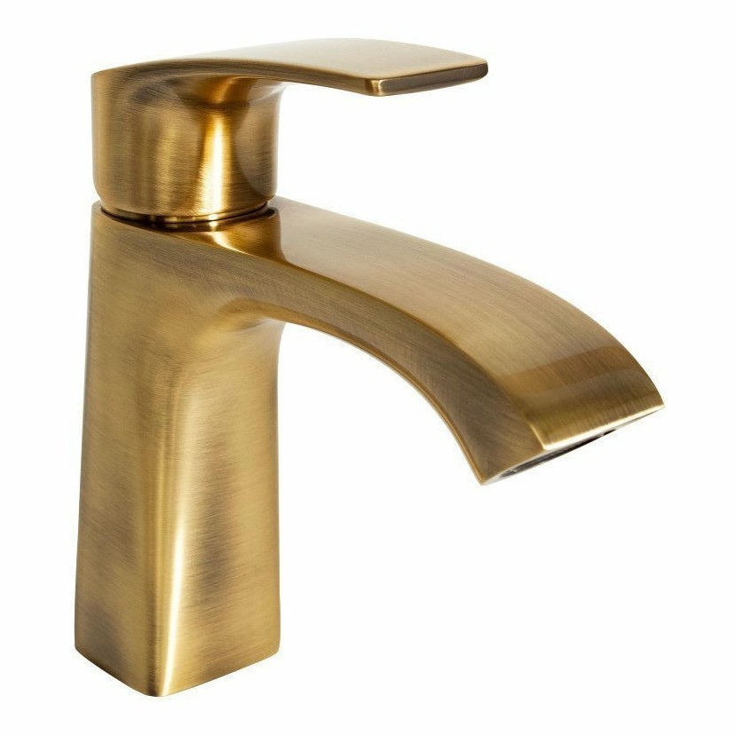 Смеситель для раковины Hansberge H1085, бронза