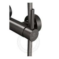 Душевая система FILARETE Roun FL2020, графит