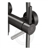 Душевая система FILARETE Roun FL2020, графит