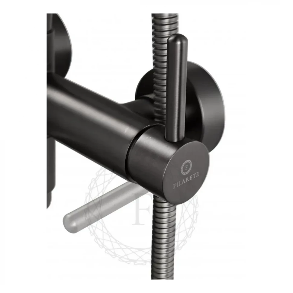 Душевая система FILARETE Roun FL2020, графит