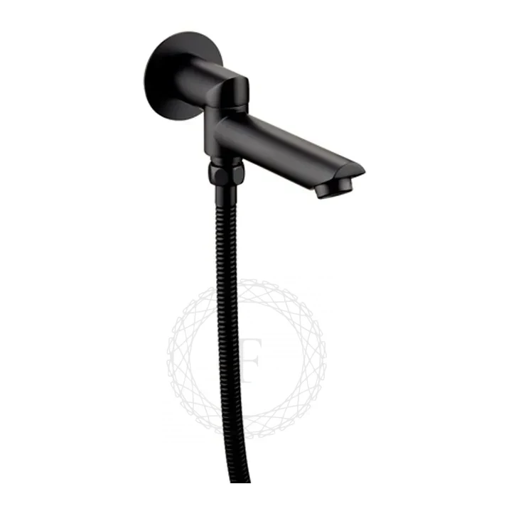 Душевая система скрытого монтажа FILARETE Roun FL1020, черный матовый