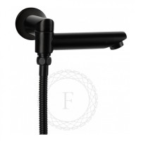 Душевая система скрытого монтажа FILARETE Roun FL1020, черный матовый