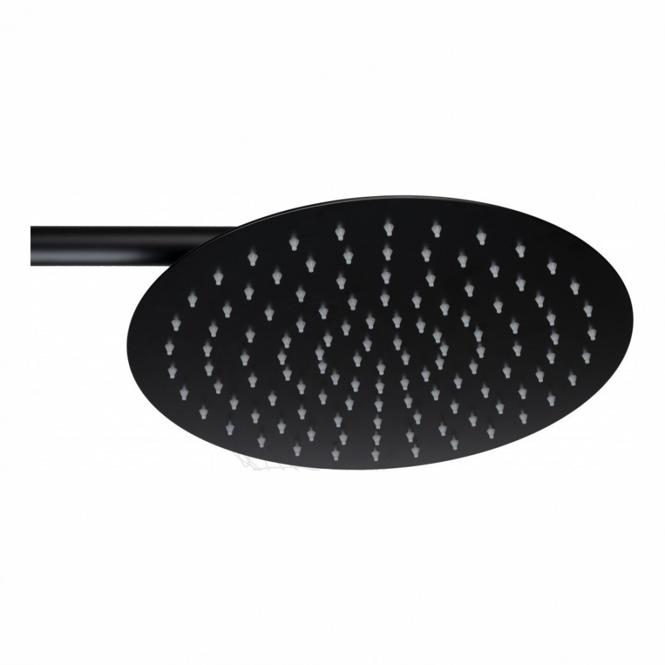 Душевая система скрытого монтажа FILARETE Roun FL1020, черный матовый