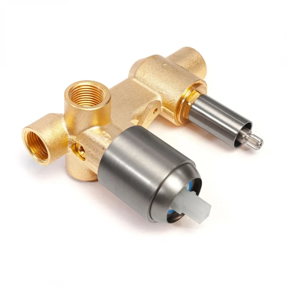 Душевая система скрытого монтажа Hansberge H6090, никель