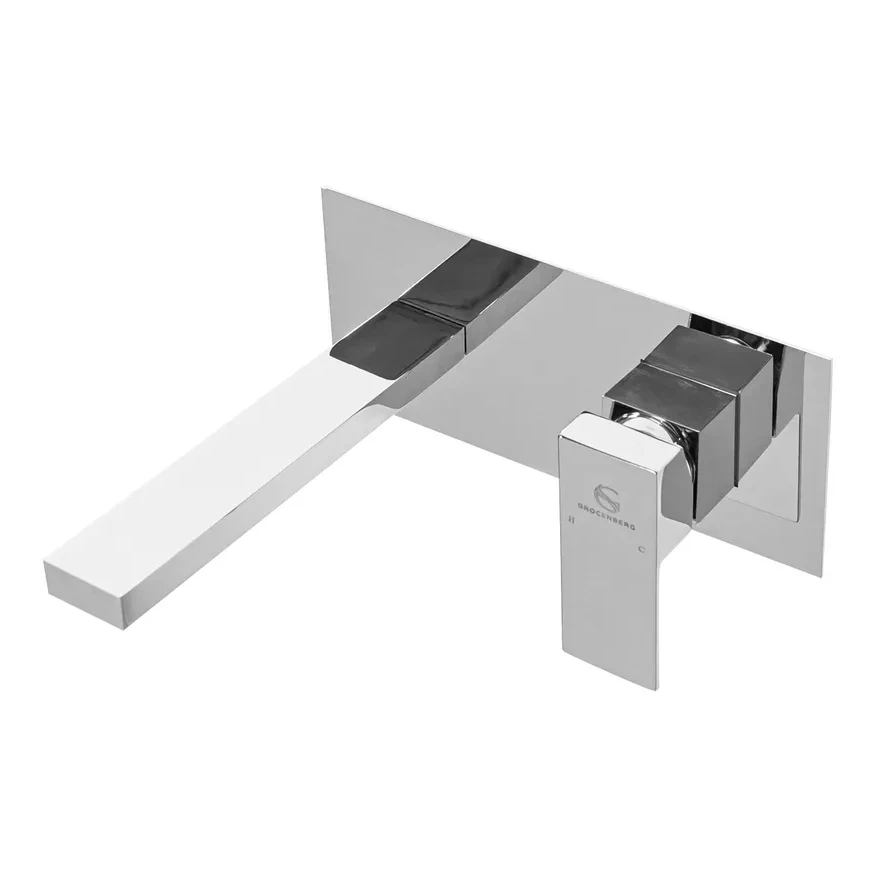 Смеситель встраиваемый для раковины Grocenberg GB588, хром