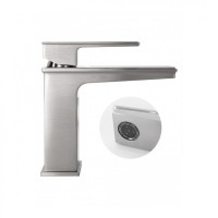 Смеситель для раковины Hansberge H1070, никель