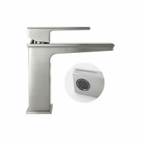 Смеситель для раковины Hansberge H1070, никель