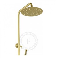 Душевая система FILARETE Roun FL2020, матовое золото