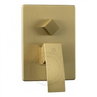 Душевая система скрытого монтажа FILARETE Waterfall FL1010, матовое золото